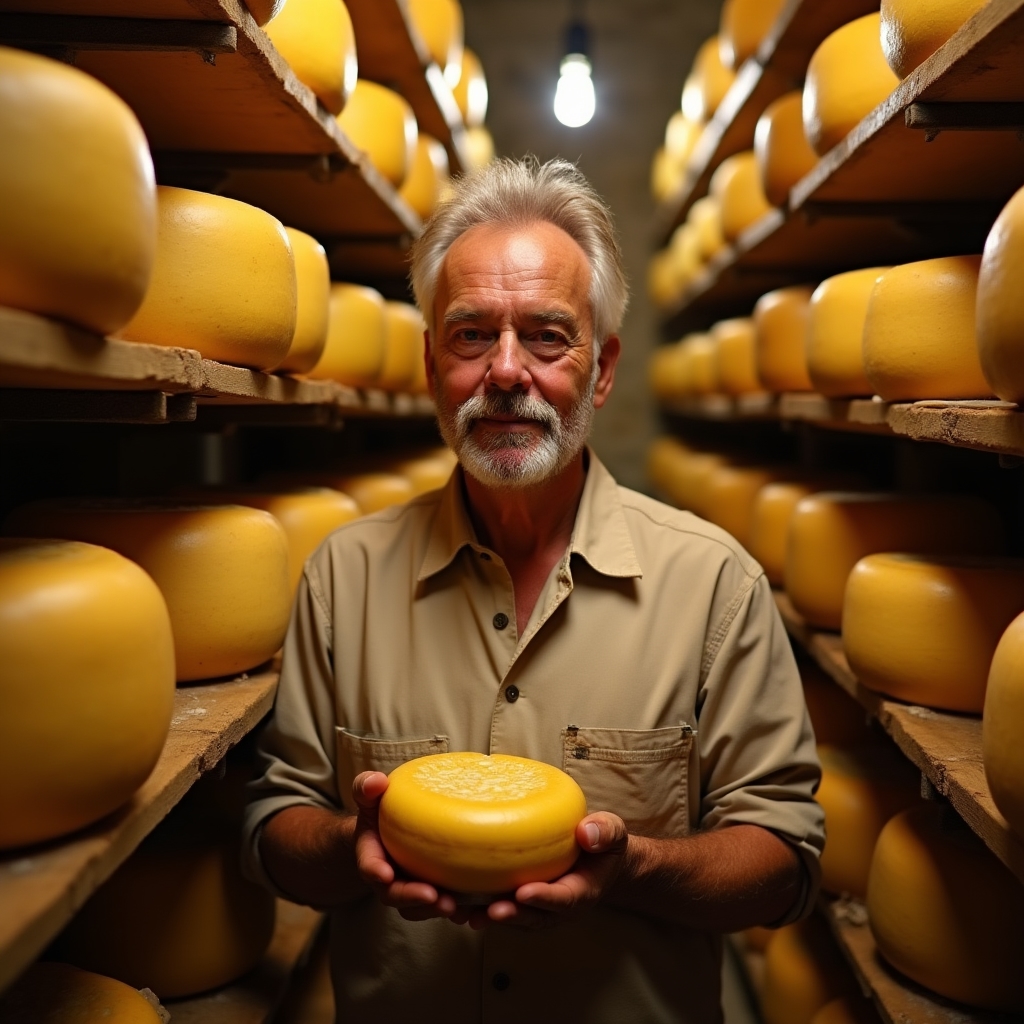 Produttore di formaggio artigianale in Toscana